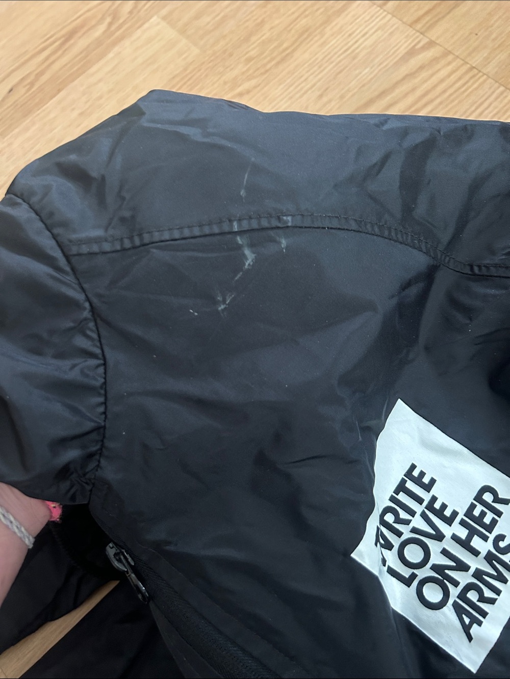 To Write Love On Her Arms hooded windbreaker - Picture 4 of 5